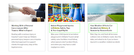 competitor blog topics