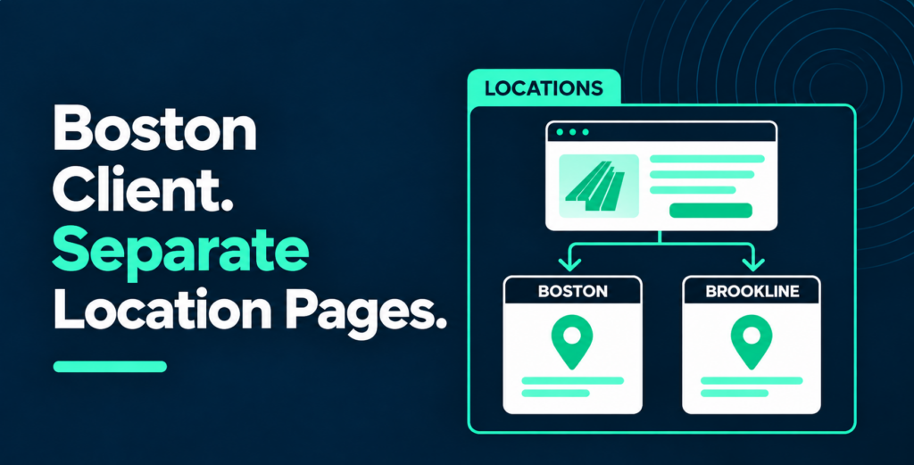 Why We Recommended Separate Location Pages for a Boston Vinyl Flooring Website to Improve Local Search & Google Maps Visibility