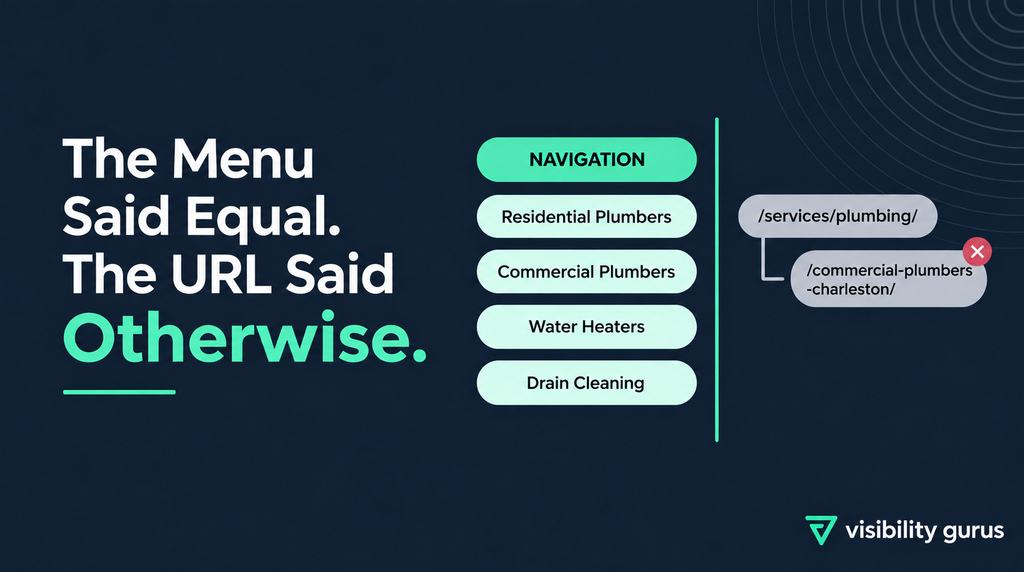 Why We Restructured a South Carolina Plumbing Company’s Service URLs to Improve Organic and Local Search Visibility